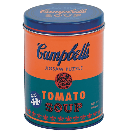 (300 pcs) Andy Warhol Soup Can Puzzle - Orange