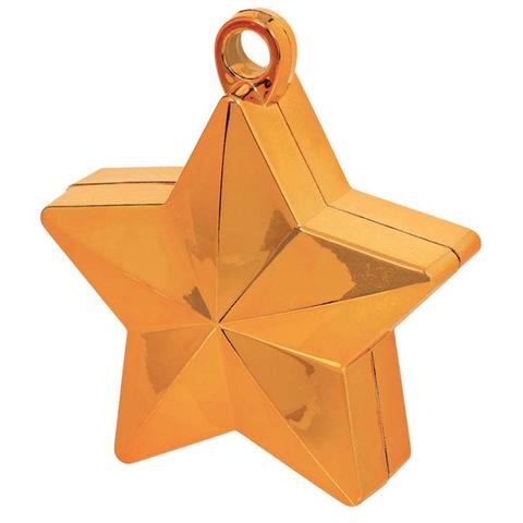 STAR BALLOON WEIGHT ORANGE - Sweet Thrills