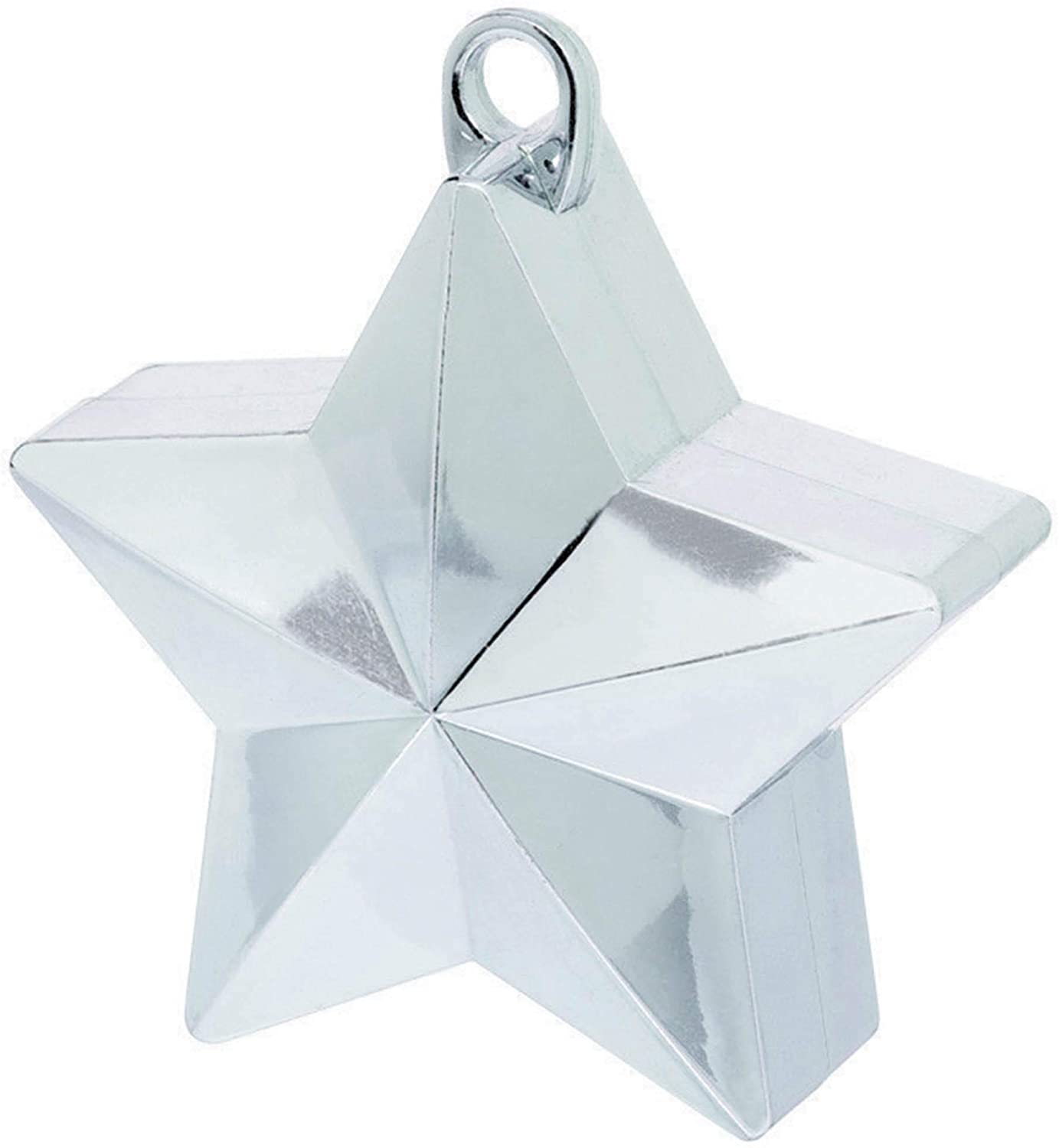 STAR BALLOON WEIGHT SILVER - Sweet Thrills