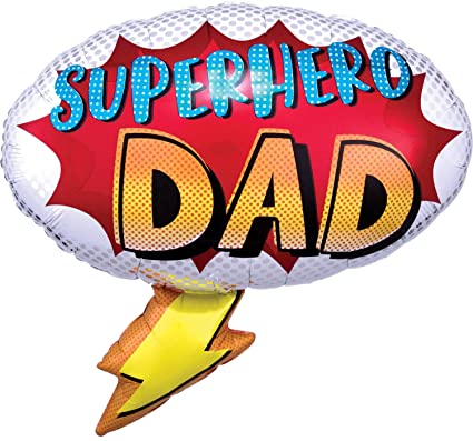 SUPERHERO DAD BALLOON - Sweet Thrills