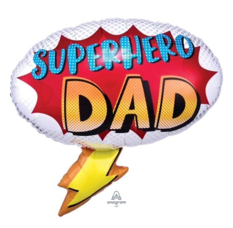 SUPERHERO DAD Balloon - Sweet Thrills