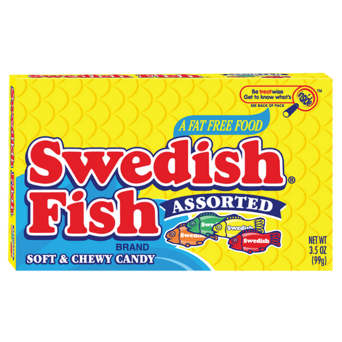 SWEDISH FISH THEATRE BOX
