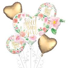 Sweet Baby Girl Balloon Bouquet - Sweet Thrills
