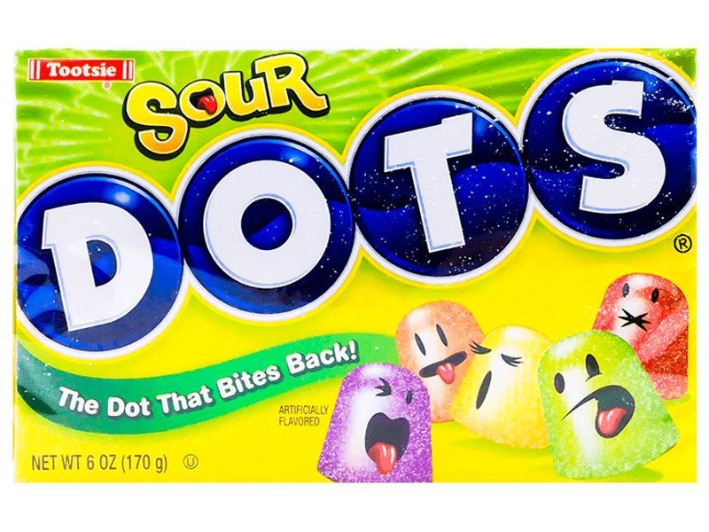 TB TOOTSIE DOTS SOURS - Sweet Thrills
