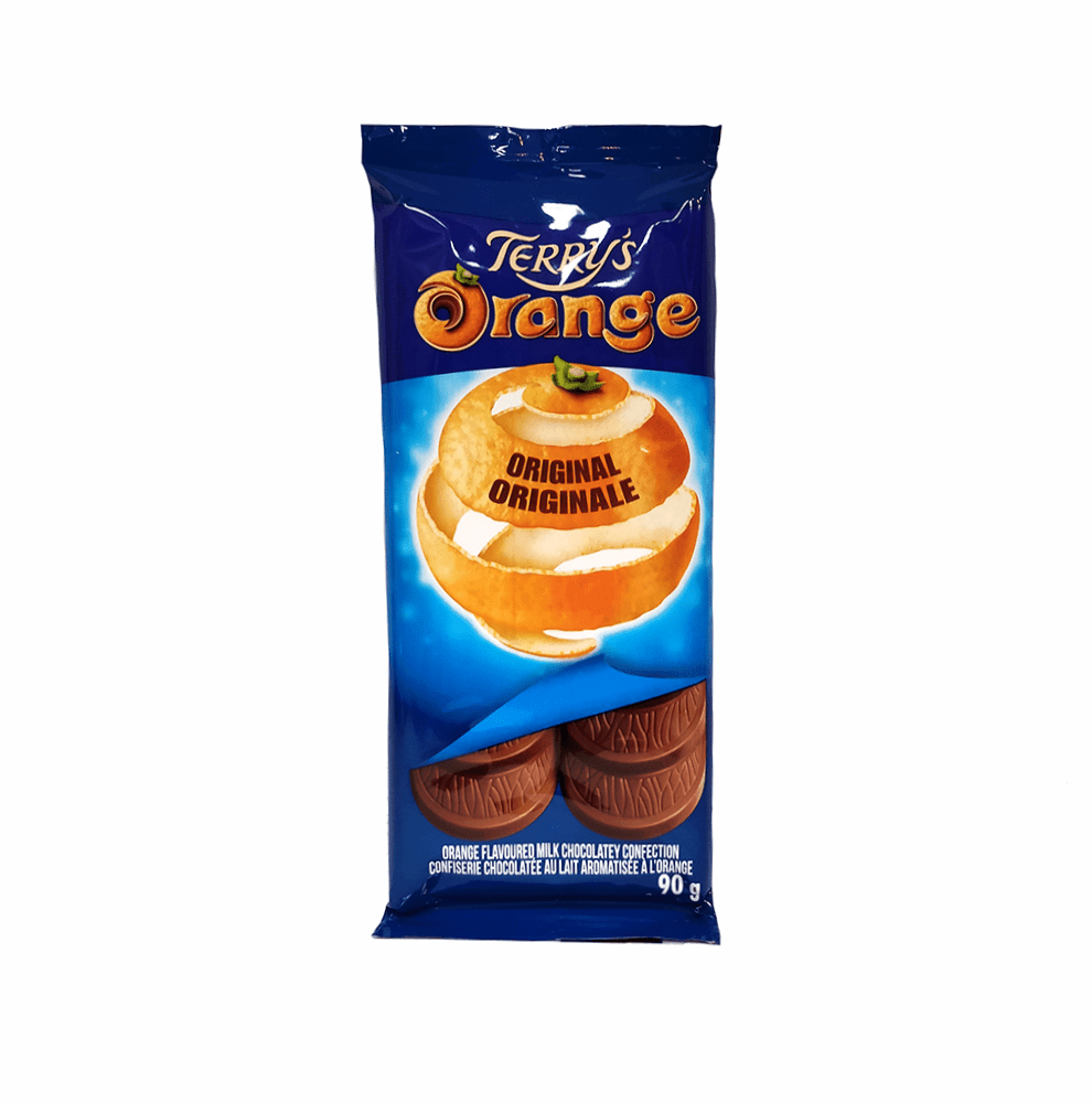 TERRY'S ORANGE MILK CHOCO BARS - Sweet Thrills
