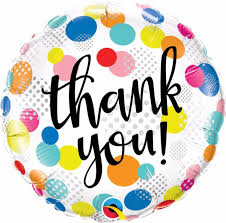 Thank You Balloon - Sweet Thrills