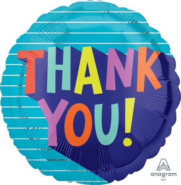 THANK YOU FUN TYPE BALOON - Sweet Thrills