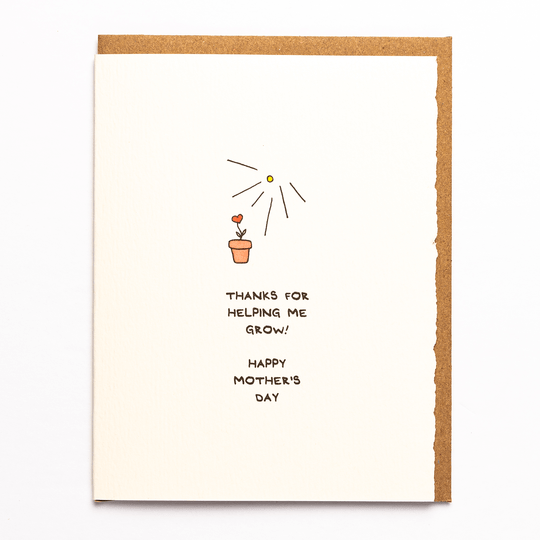 Thanks For Helping Me Grow! - Sweet Thrills