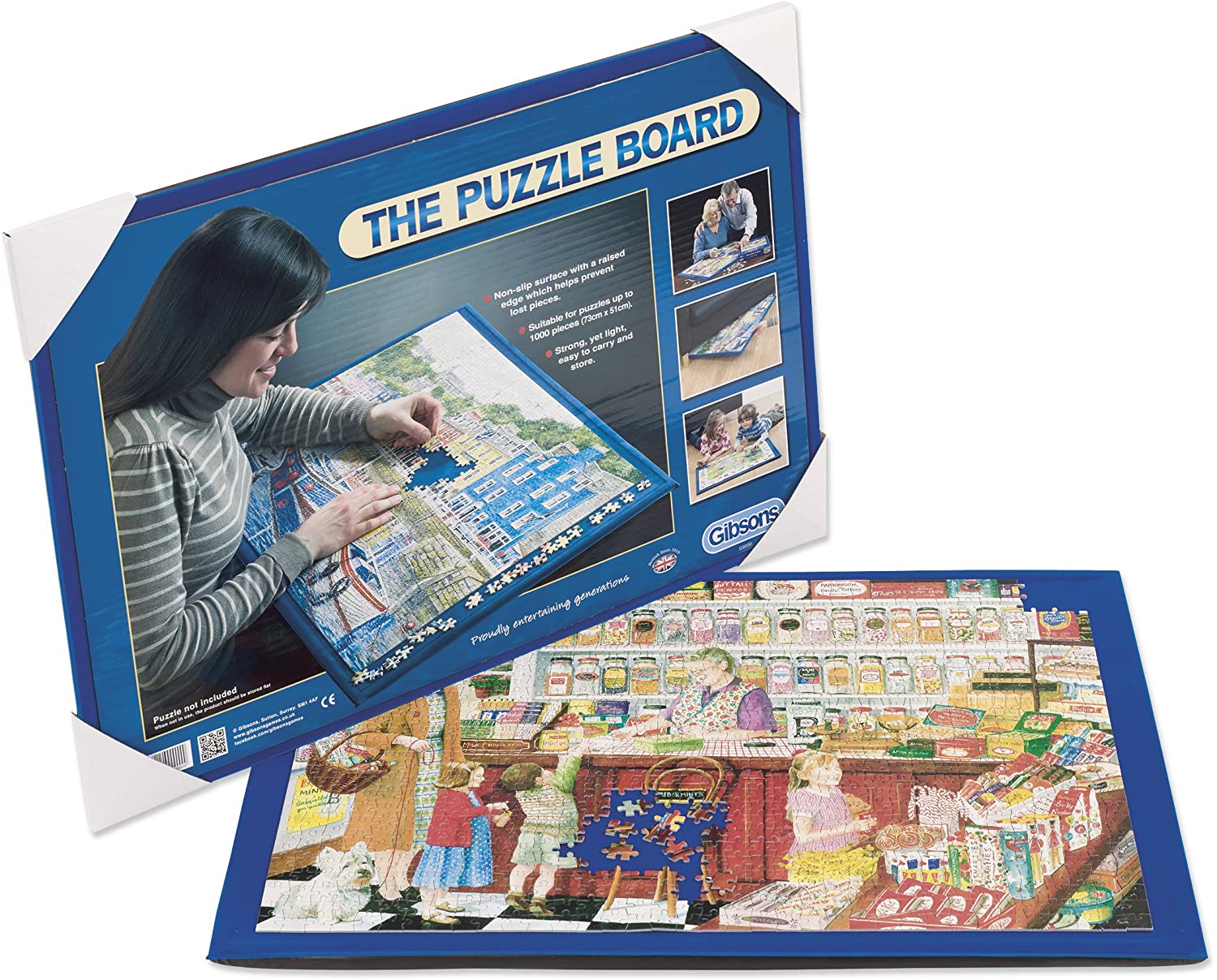 The Puzzle Board (73cm x 51cm) Gibsons - Sweet Thrills