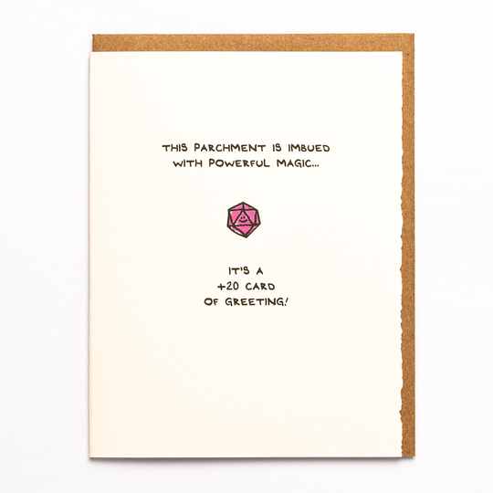 This Parchment Is D20 - Sweet Thrills