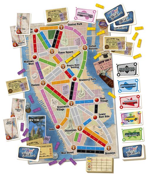 Ticket to Ride: New York - Sweet Thrills