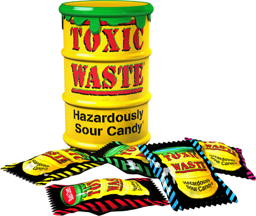 TOXIC WASTE SOUR CANDY