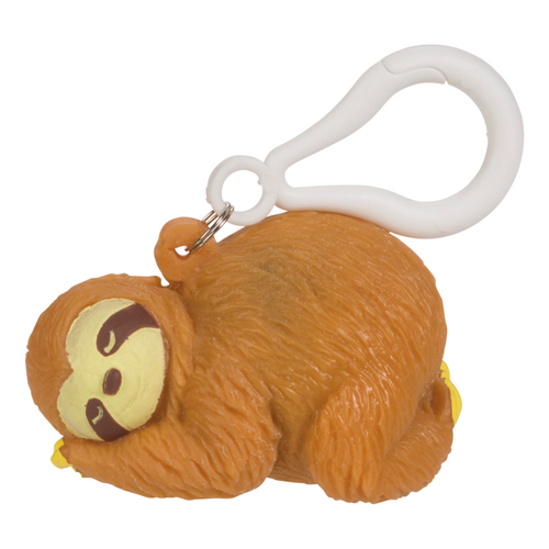 SQUEEZY POO SLOTH KEY CHAIN