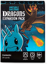 Unstable Unicorns: Dragons Expansion Game Sweet Thrills Toronto