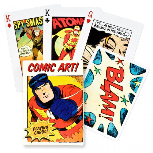 PLAYING CARDS COMIC ART