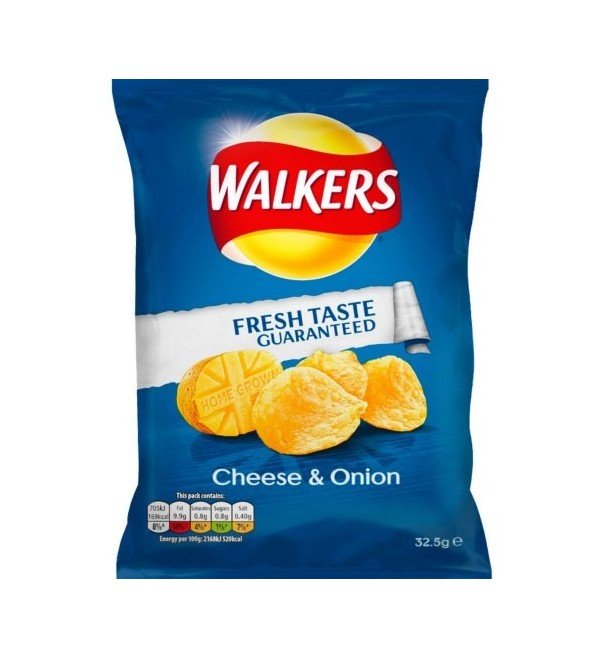 WALKERS CRISPS CHEESE & ONION - Sweet Thrills