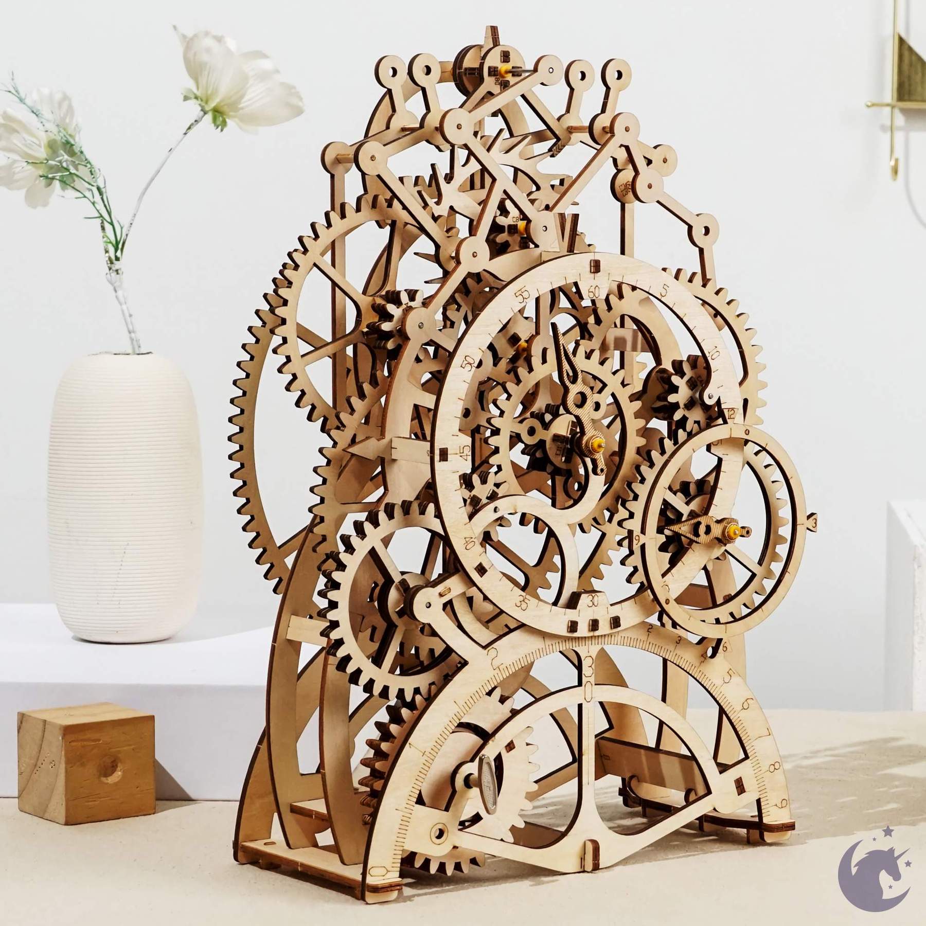 Wooden Pendulum Clock DIY Kit - Sweet Thrills