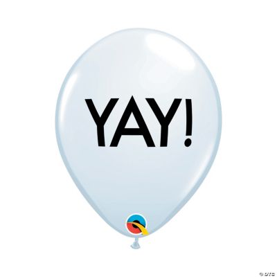 "YAY!" 11' LATEX BALLOON - Sweet Thrills